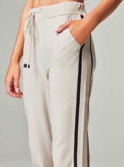 New Blanc Noir Pantalon De Jogging Portola Pierre Ponce/Noir