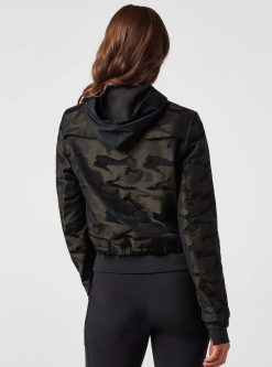 Wholesale Blanc Noir Veste Aviateur Skyfall Camouflage Olive