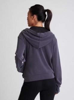 New Blanc Noir Travel Twin : Sweat A Capuche Reflechissant Brooke