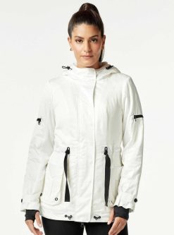 New Blanc Noir Veste Grenadier D'Hiver Danseur De Nuages