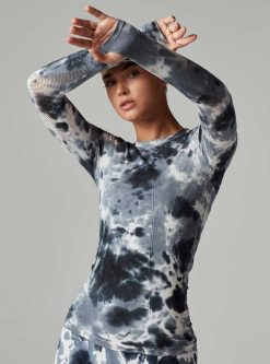 Clearance Blanc Noir Dessus Magnetique Tie-Dye Gris