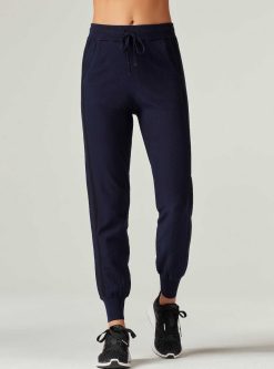 Wholesale Blanc Noir Pantalon De Jogging Portola Robe Bleue