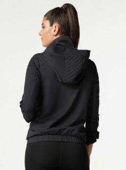 Hot Blanc Noir Bomber Matelasse Mastermind Noir