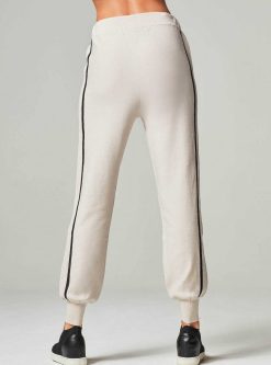 New Blanc Noir Pantalon De Jogging Portola Pierre Ponce/Noir