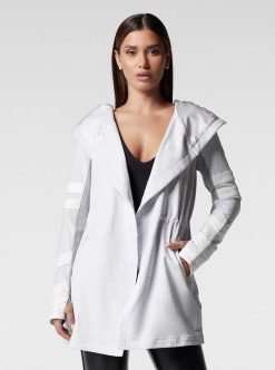 Clearance Blanc Noir Veste De Voyage Maitri Perle Blanche