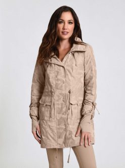 Best Blanc Noir Anorak Camouflage Camouflage Taupe Chaud