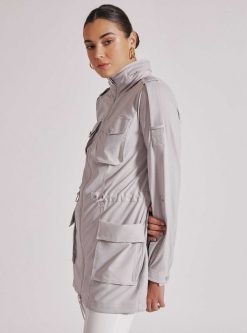 Online Blanc Noir Anorak Cerveau Gouttes De Pluie