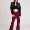 Clearance Blanc Noir Pantalon Coupe Bootcut Blair