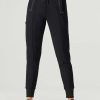 Clearance Blanc Noir Pantalon De Jogging A Coutures Contrastees Yolo Noir