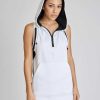 Hot Blanc Noir Gilet Cocon Blanc