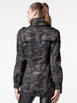 New Blanc Noir Anorak Cerveau Camouflage