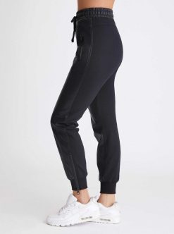 Online Blanc Noir Pantalon A Coutures Cardiff Noir