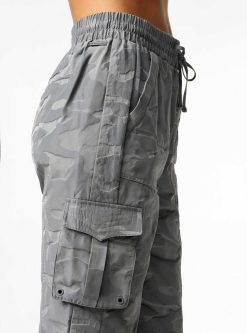 Best Blanc Noir Nouveau Pantalon Camouflage Camouflage En Peau De Requin