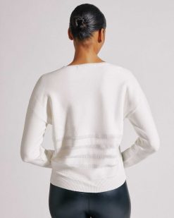 Clearance Blanc Noir Pull Liminal Danseur De Nuages