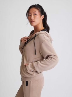 New Blanc Noir Travel Twin : Sweat A Capuche Reflechissant Brooke