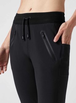 Hot Blanc Noir Jogger D'Escapade Noir