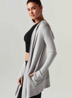 New Blanc Noir Cardigan Portola Bleu Vapeur