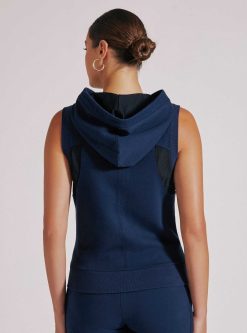 Wholesale Blanc Noir Gilet Zippe Tempete Bleu Patriote