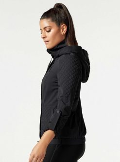 Hot Blanc Noir Bomber Matelasse Mastermind Noir