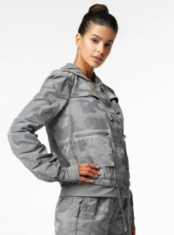 Online Blanc Noir Veste Aviateur Skyfall Camouflage En Peau De Requin