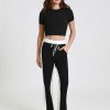 Best Blanc Noir Pantalon Large A Blocs De Couleurs