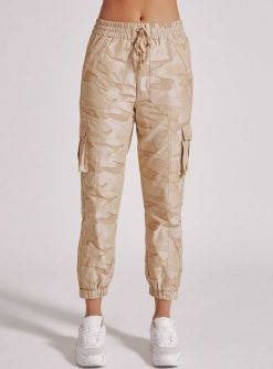 Online Blanc Noir Nouveau Pantalon Camouflage Avec Bordures Dorees Creme Irlandaise/Or