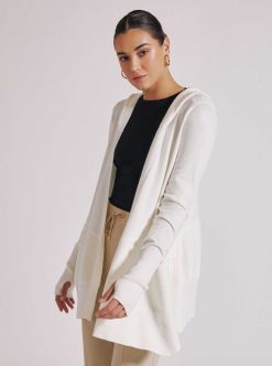 Online Blanc Noir Cardigan Portola Court Blanc