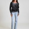 Wholesale Blanc Noir Pull Chasseresse Col V