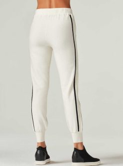 Hot Blanc Noir Pantalon De Jogging Portola Murmure Blanc