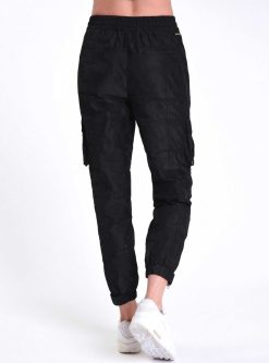 Hot Blanc Noir Nouveau Pantalon Camouflage Avec Bordures Dorees