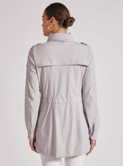 Online Blanc Noir Anorak Cerveau Gouttes De Pluie