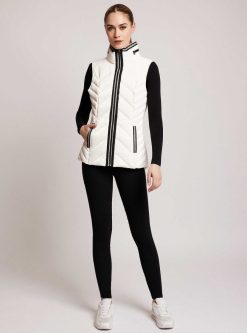 New Blanc Noir Gilet De Super-Heros Avec Bordure Reflechissante