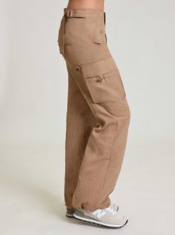 Hot Blanc Noir Pantalon Cargo Lucinda