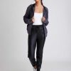 Hot Blanc Noir Travel Twin : Sweat A Capuche Reflechissant Brooke