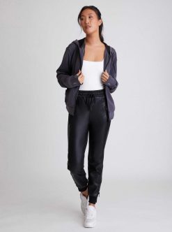 Hot Blanc Noir Travel Twin : Sweat A Capuche Reflechissant Brooke