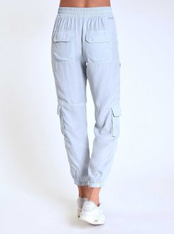 New Blanc Noir Pantalon De Jogging Phoenix Tencel