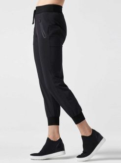 Hot Blanc Noir Jogger D'Escapade Noir