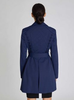 Best Blanc Noir Trench-Coat Classique Marine