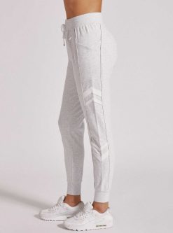 Clearance Blanc Noir Katia Jogger Perle Blanche