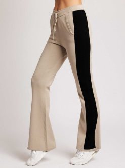 Hot Blanc Noir Pantalon Coupe Bootcut Blair