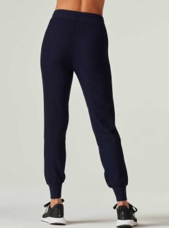 Clearance Blanc Noir Pantalon De Jogging Portola Robe Bleue