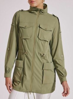 Clearance Blanc Noir Anorak Cerveau Olive Terne