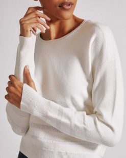 Clearance Blanc Noir Pull Liminal Danseur De Nuages