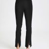 Clearance Blanc Noir Pantalon A Jambe Droite Kendal