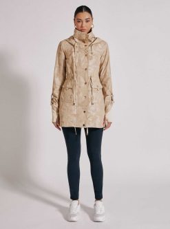 New Blanc Noir Camo Anorak Gold - Creme Irlandaise Creme Irlandaise/Or