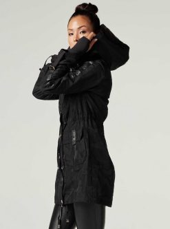 Clearance Blanc Noir Anorak Camouflage Collection Or Or Noir