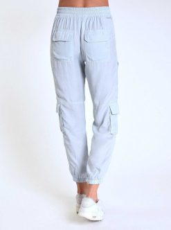 Hot Blanc Noir Pantalon De Jogging Phoenix Tencel