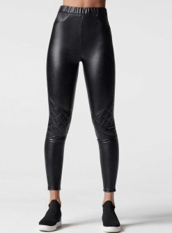 Wholesale Blanc Noir Legging Matelasse Dore Noir