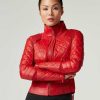 Online Blanc Noir Veste De Moto Haute Rouge