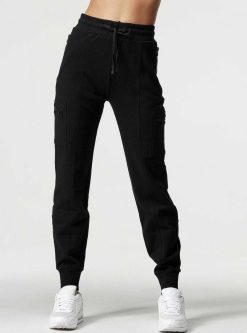 Best Blanc Noir Pantalon De Survetement Tempete Noir